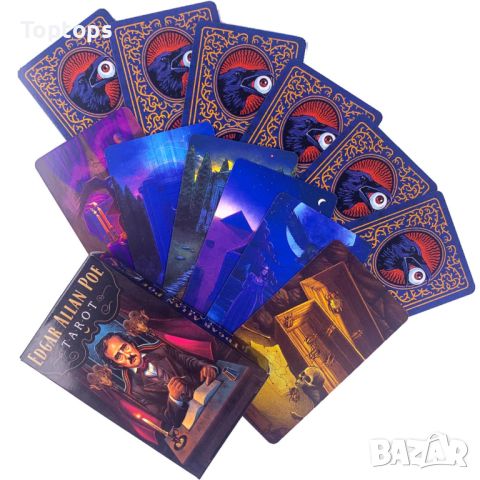 Таро карти: Steampunk Tarot & Edgar Allan Poe Tarot & Villains Tarot, снимка 14 - Карти за игра - 34296517