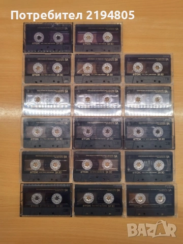 ЛОТ ОТ 50 ХРОМНИ АУДИО КАСЕТИ, снимка 12 - Аудио касети - 53916037