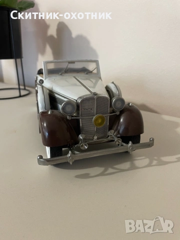 Метален модел на ретро автомобил, снимка 2 - Антикварни и старинни предмети - 53253581