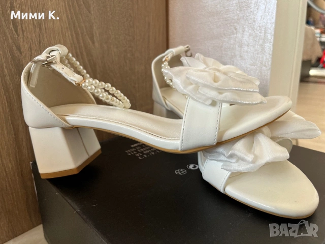 Дамски сандали с ток, снимка 3 - Сандали - 53677739