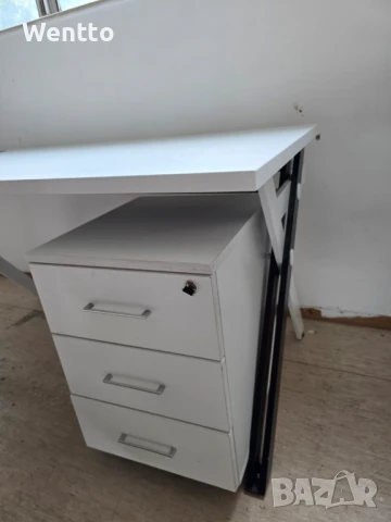 Бюро със шкаф за дома и офиса, снимка 4 - Бюра - 50485613