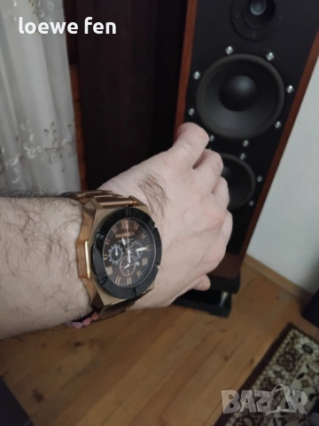 Haurex Italy Rose Gold 48 мм и Dolce Gabbana automatic 38 мм!, снимка 2 - Мъжки - 53471761