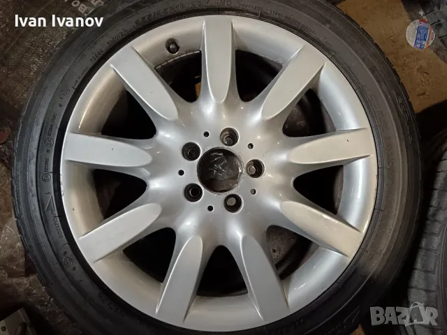 Оригинални джанти с гуми 18 цола за mercedes s w221, снимка 3 - Гуми и джанти - 50419009