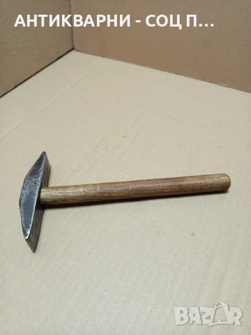 Соц Старо Ръчно Ковано Руско Чукче Чук За Клепане На Коси., снимка 4 - Антикварни и старинни предмети - 51044728
