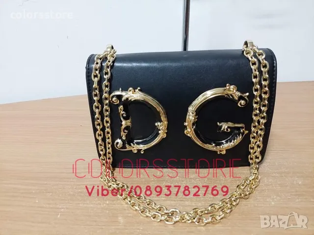 Черна чанта Dolce&Gabbana-SG52w, снимка 1 - Чанти - 46916854