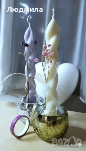 ​Спираловидни ароматни свещи — Пътят към вътрешното израстване., снимка 2 - Декорация за дома - 53144338