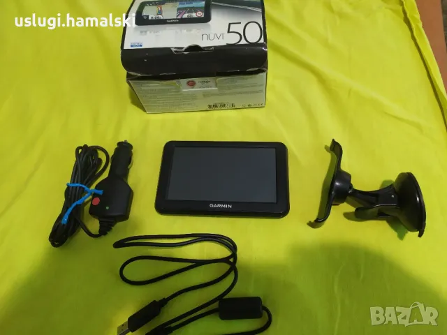 GPS навигация Garmin Nuvi 50, снимка 1 - Навигация за кола - 48352764