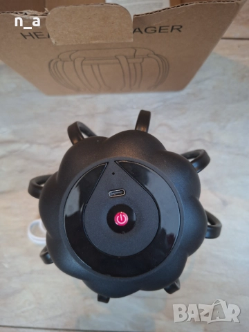 Безжичен масажор за глава с 3 режима на вибрация, снимка 4 - Масажори - 52734447