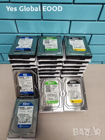 WD GREEN/BLUE/ENTERPRISE HDD 3.5 500GB - / Хард диск за компютър, снимка 1 - Твърди дискове - 48674309