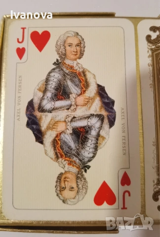 Комплект карти Piatnik Rococo от 1976г