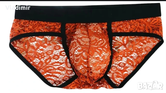 Мъжки дантелен слип