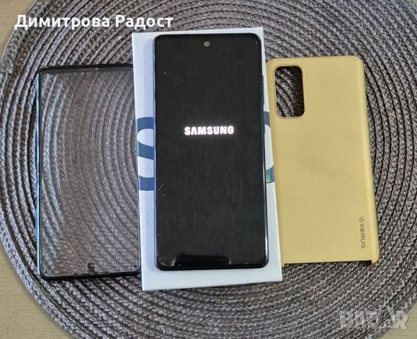Мобилен телефон Samsung Galaxy S20Fe 5G! Състояние използвано , снимка 3 - Samsung - 45168563