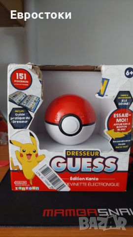 Топка Pokemon Trainer Guess - Kanto Edition Toy. Говори на френски, снимка 6 - Образователни игри - 45900687