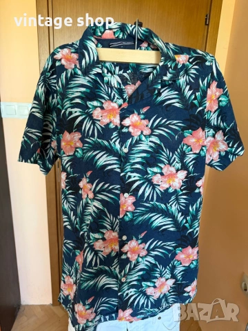 Риза  Tommy Hilfiger ( лен и памук), размер М\L, снимка 7 - Ризи - 54246161