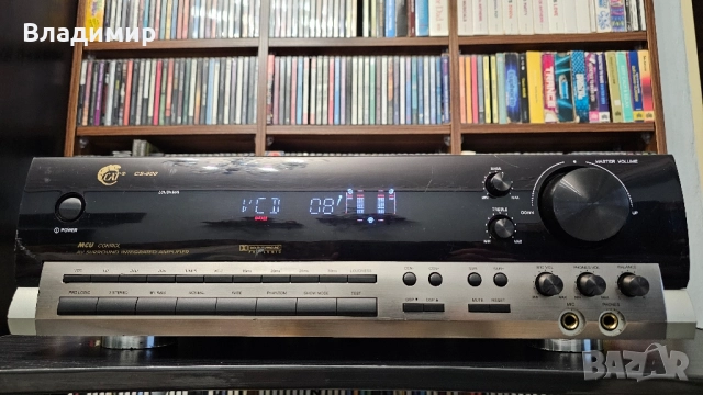 Cat CS-900 Dolby Pro Logic 5.1, снимка 2 - Ресийвъри, усилватели, смесителни пултове - 51991564