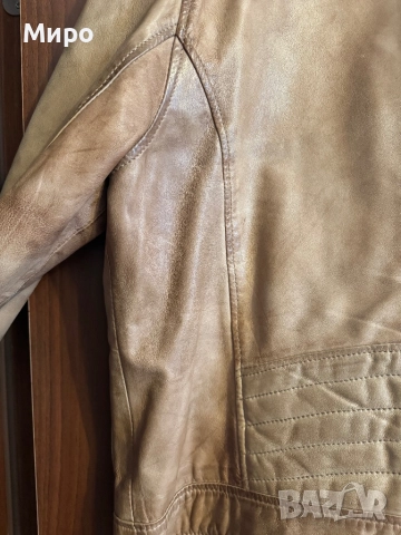 Кожено яке , снимка 3 - Якета - 52005301