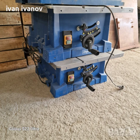 Стационарен циркуляр  Scheppach, снимка 16 - Циркуляри - 50891232