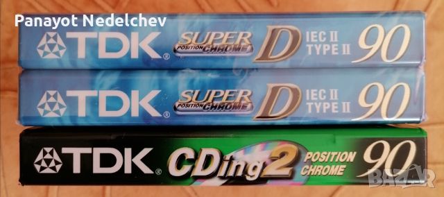 Нови аудио касети TDK super chrome , снимка 3 - Аудио касети - 46405205