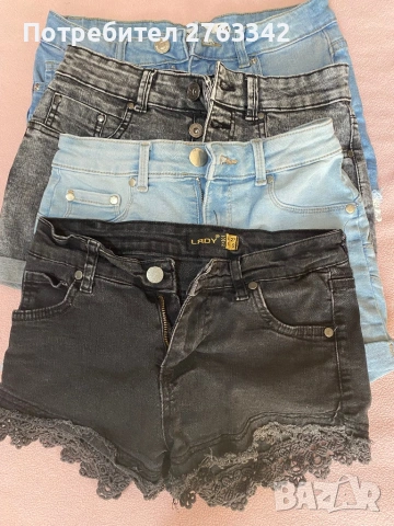 Къси дънки Xs размер