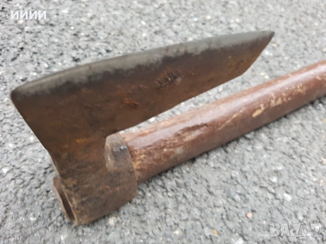 Кована брадва , снимка 3 - Антикварни и старинни предмети - 52804869