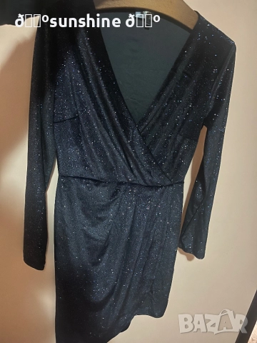 Елегантна рокля размер С, снимка 3 - Рокли - 52436469
