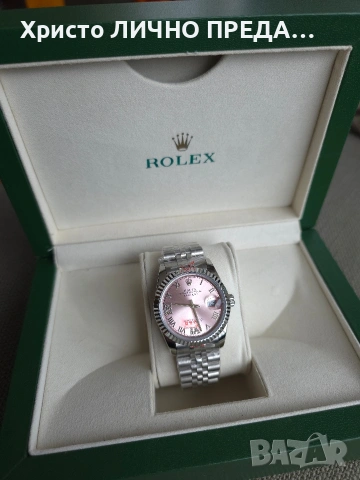 Promotion!Original box 📦!Rolex Datejust 36 mm Diamonds 💎 , снимка 2 - Дамски - 53332974