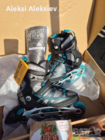 продавам чисто нови ролери К2 39 номер, снимка 2 - Ролери, кънки - 51168866