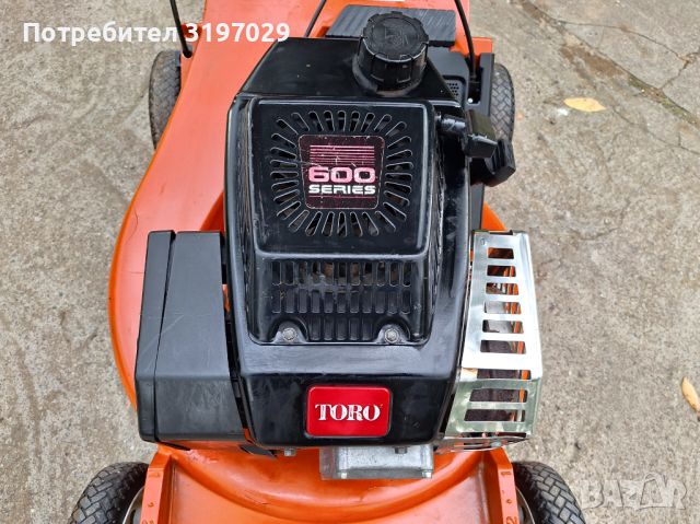 Косачка Toro Briggs 6к.с. 53см 3 скорости мулчираща алуминиева, снимка 2 - Градинска техника - 45946472