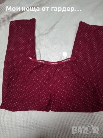 Долнище пижамно Calvin Klein. S размер, снимка 4 - Нощници - 52201698