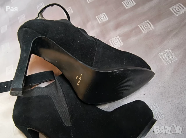 Дамски кожени обувки на висок ток Nine West, снимка 13 - Дамски ежедневни обувки - 50705588