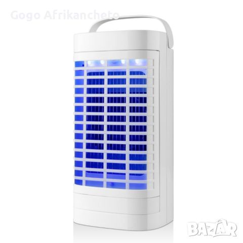 Електрическа лампа с мощен вентилатор против комари, снимка 1 - Вентилатори - 46025307