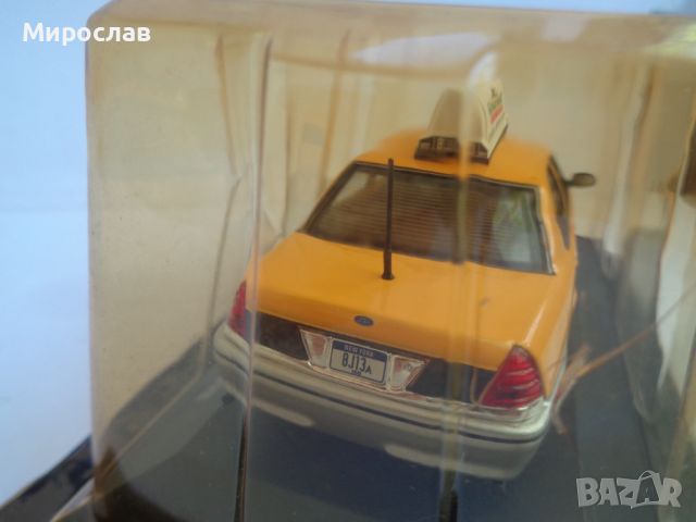 1:43 FORD CROWN NEW YORK 1998 КОЛИЧКА ИГРАЧКА ТАКСИ МОДЕЛ, снимка 4 - Колекции - 46005959