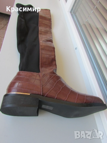 Дамски високи ботуши Wallis, снимка 3 - Дамски ботуши - 51736409