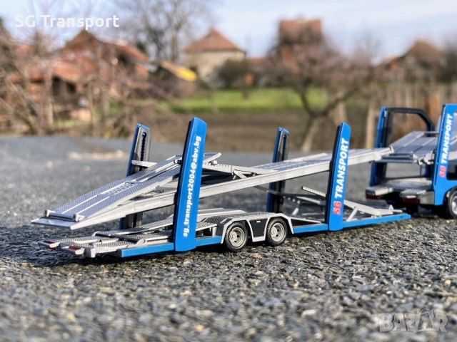 DAF XF 106 EURO LOHR 1.23 Автовоз 1:87, снимка 5 - Колекции - 53749985