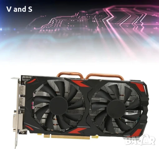 RX 580 8GB GDDR5 256bit , 2 охлаждащи вентилатора, висококачествена геймърска видеокарта, снимка 6 - Видеокарти - 50639380