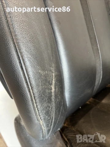 Предна десна седалка черна кожа 2.3t RHD за Mazda CX-7 (2011), снимка 3 - Части - 53639859