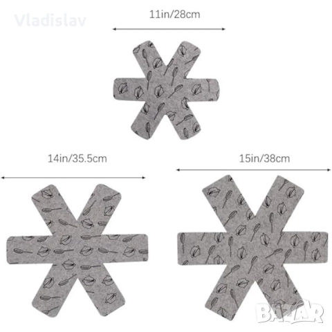 Протектори за тенджери и тигани и други