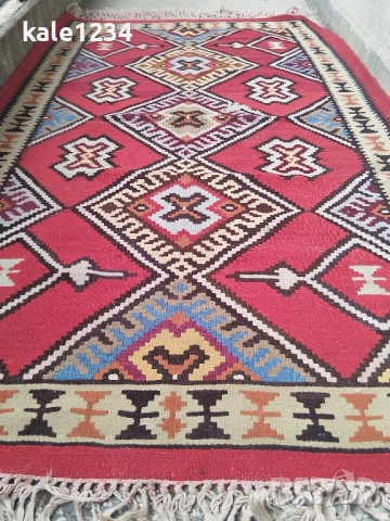 Чипровски килим. Пътека. Ръчно тъкан. Оригинал. Двулицев , снимка 4 - Декорация за дома - 51782282