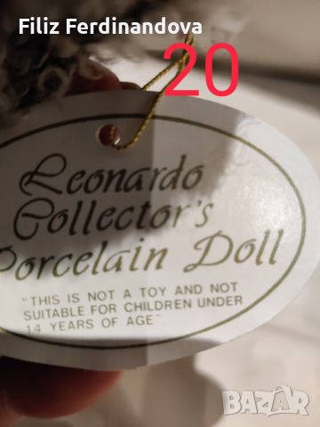 Leonardo collection. Порцеланова кукла., снимка 4 - Колекции - 45217179