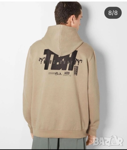 Суичър Bershka Размер: XS с гугла, снимка 3 - Суичъри - 53776615