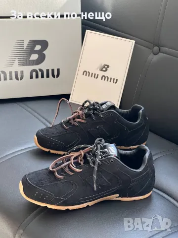 Miu Miu Дамски Маратонки👟Дамски Спортни Обувки Миу Миу - Налични Различни Цветове Код E217, снимка 5 - Маратонки - 50411361