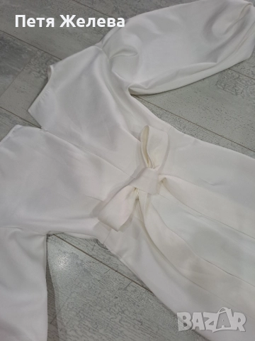Бяла рокля -(XS), снимка 10 - Рокли - 51674689