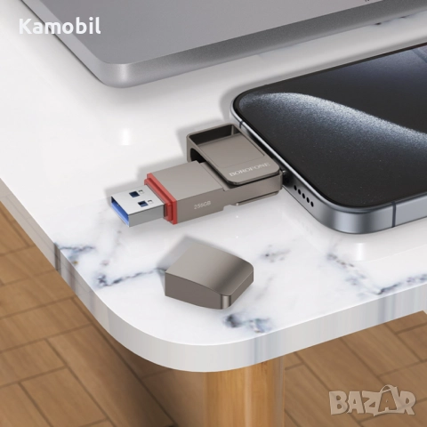 Памет USB Flash 256GB Borofone BUD8, снимка 3 - Карти памет - 52320570