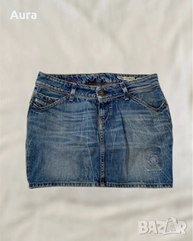 Denim Tommy Hilfiger skirt, снимка 3 - Други - 51674154