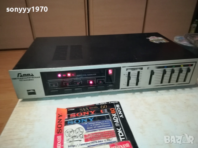 гамма-руско диско-цветомузика от соца 1510251449, снимка 7 - Ресийвъри, усилватели, смесителни пултове - 52063465