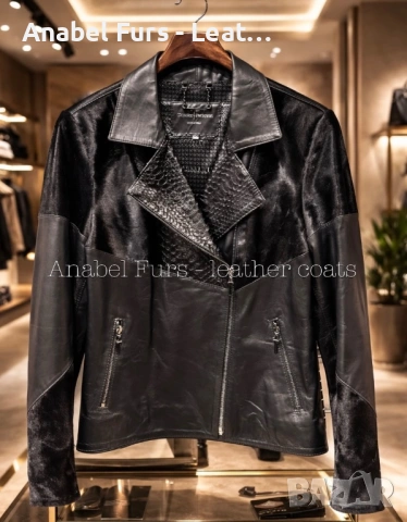 Дамски якета от естествена кожа, снимка 7 - Якета - 53667969