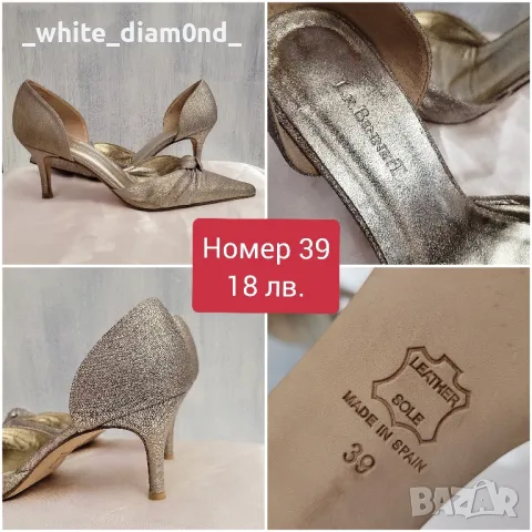 Дамски сандали и отворени обувки на ток номер 39, снимка 7 - Дамски обувки на ток - 49641791