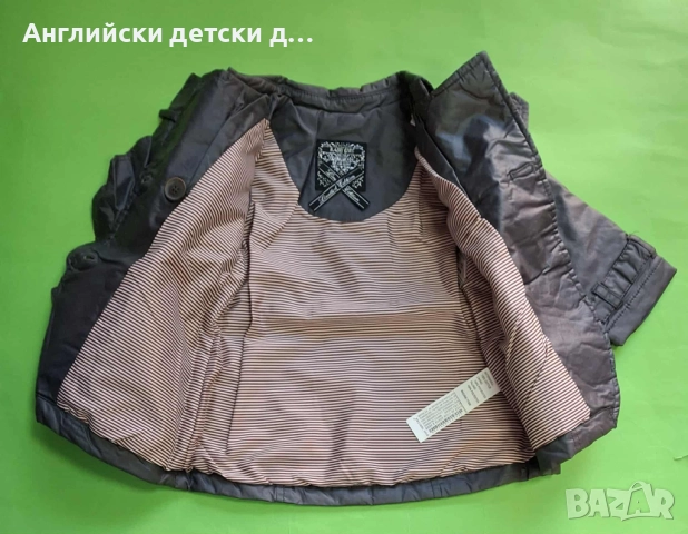 Английско детско яке-ZARA , снимка 2 - Бебешки якета и елеци - 52022642