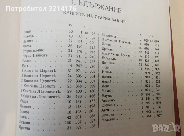 (1924) Библия или Свещеното писание на Стария и Новия заветъ, снимка 3 - Специализирана литература - 50268205