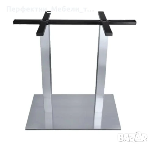 Стойка стомана за правоъгълен плот,крак за маса инокс,основа за маса за правоъгълна маса иноксова